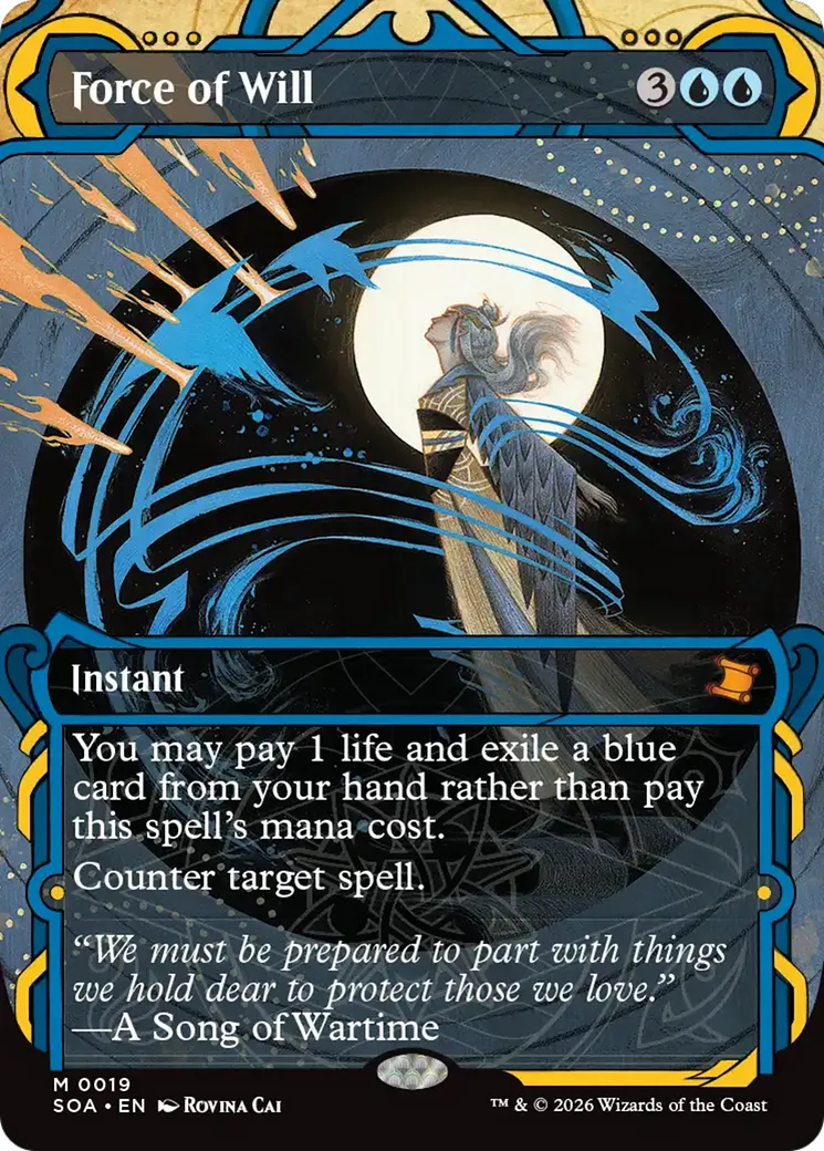 Force of Will — Secrets of Strixhaven Mystical Archive — Magic: The Gathering