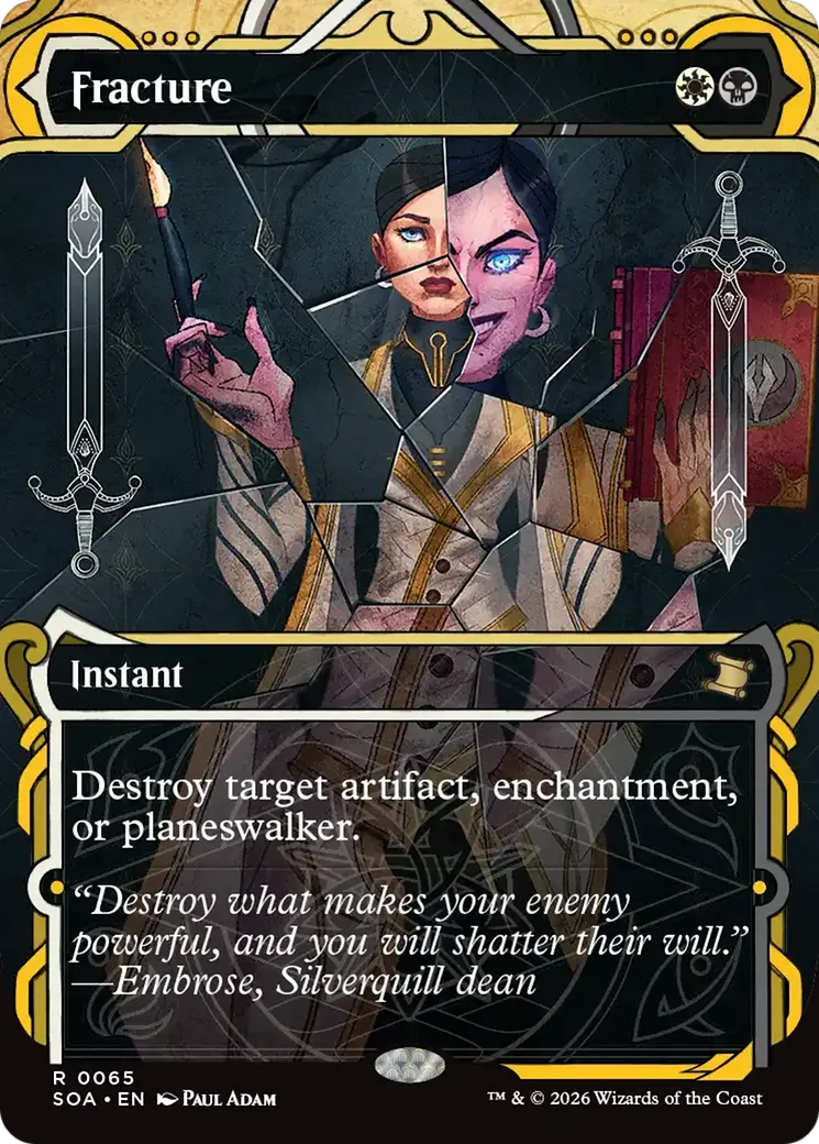 Fracture — Secrets of Strixhaven Mystical Archive — Magic: The Gathering
