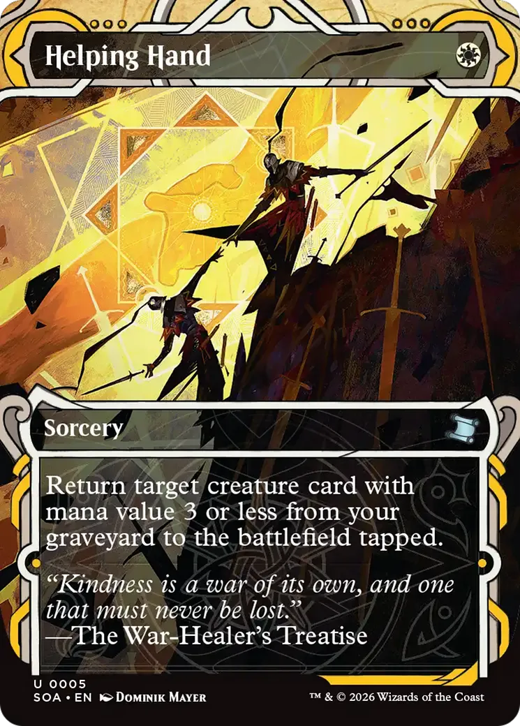 Main tendue — Secrets of Strixhaven Mystical Archive — Magic: The Gathering