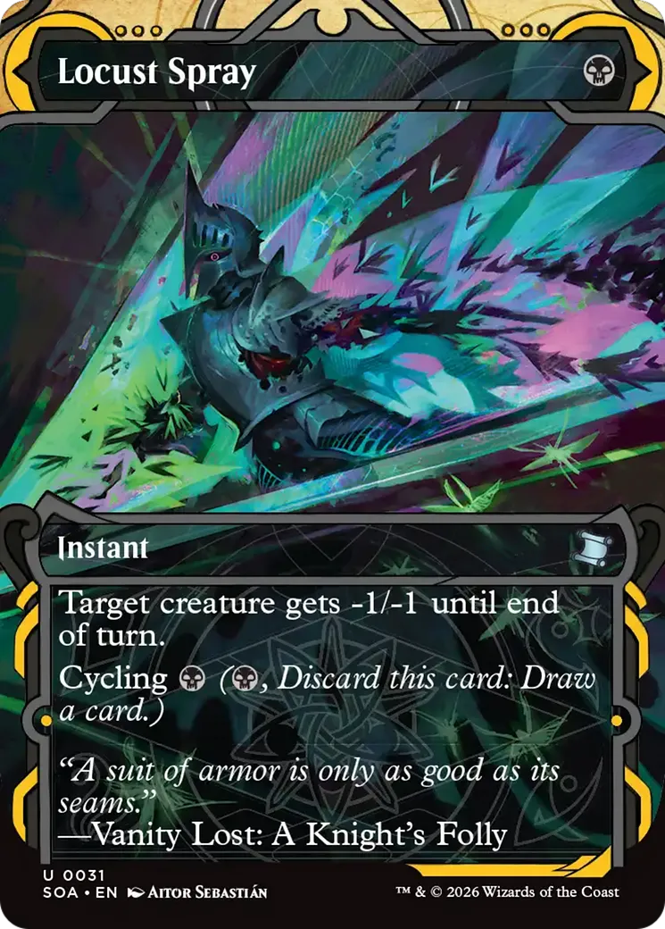 Locust Spray — Secrets of Strixhaven Mystical Archive — Magic: The Gathering