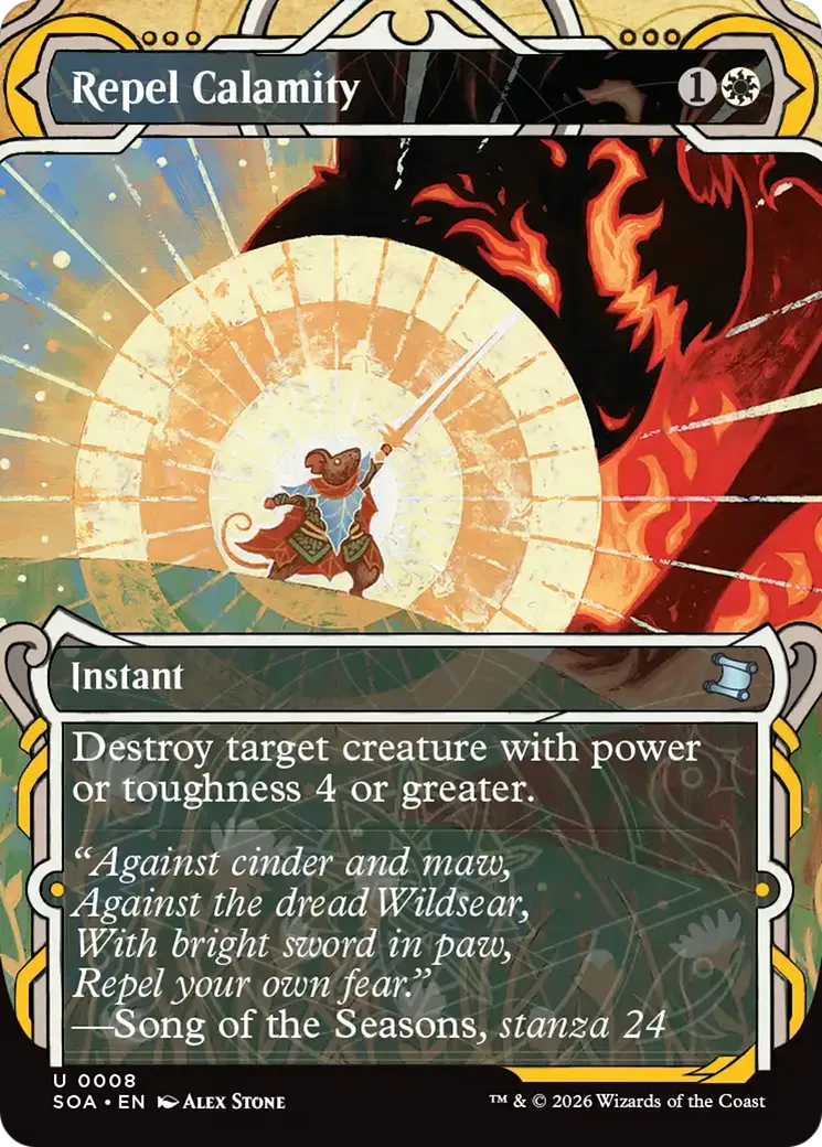 Repel Calamity from Secrets of Strixhaven Mystical Archive - Magic: The Gathering
