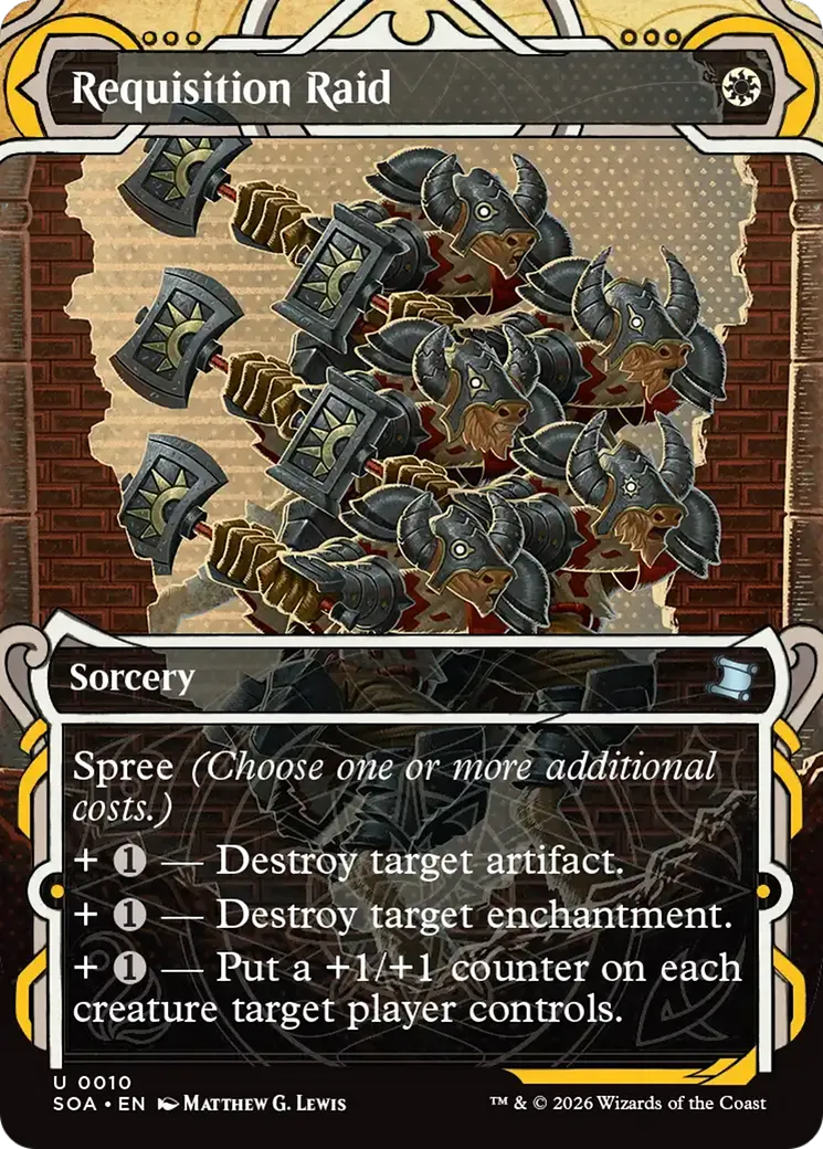 Requisition Raid — Secrets of Strixhaven Mystical Archive — Magic: The Gathering