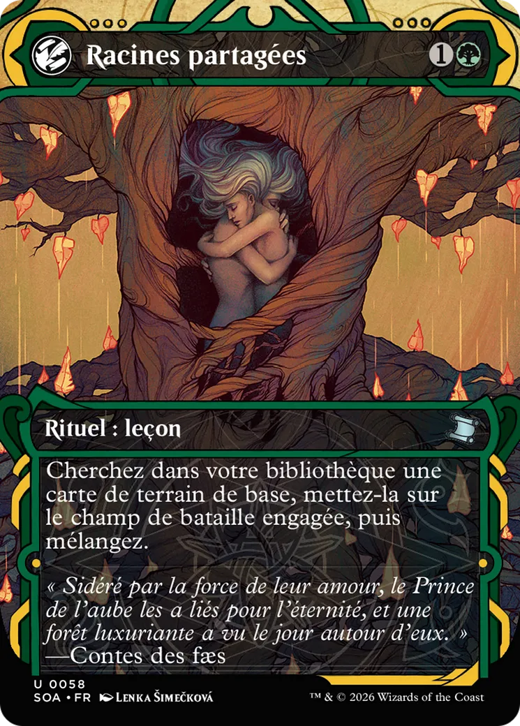 Racines partagées — Secrets of Strixhaven Mystical Archive — Magic: The Gathering