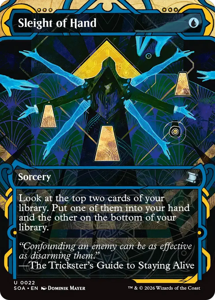 Sleight of Hand — Secrets of Strixhaven Mystical Archive — Magic: The Gathering