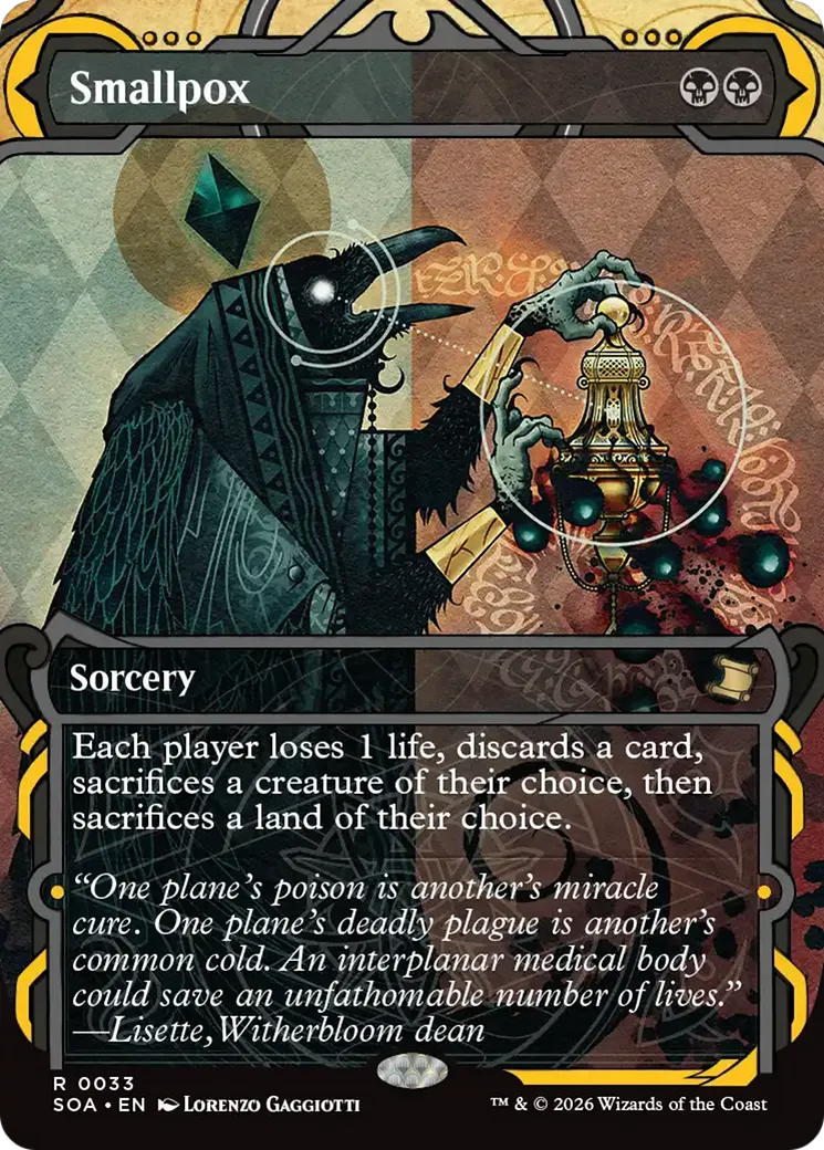 Smallpox — Secrets of Strixhaven Mystical Archive — Magic: The Gathering