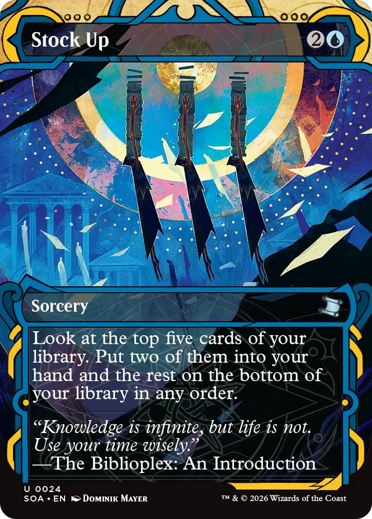 Stock Up — Secrets of Strixhaven Mystical Archive — Magic: The Gathering