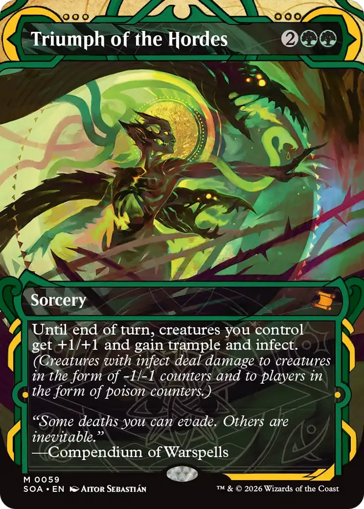 Triumph of the Hordes — Secrets of Strixhaven Mystical Archive — Magic: The Gathering