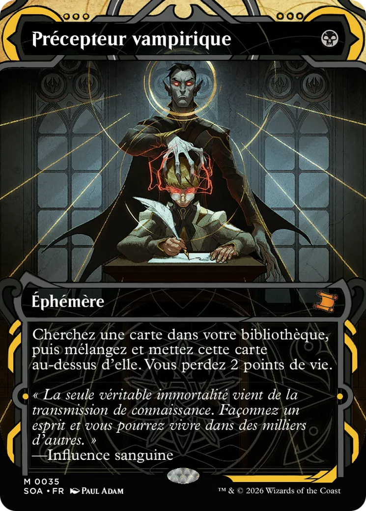 Précepteur vampirique — Secrets of Strixhaven Mystical Archive — Magic: The Gathering