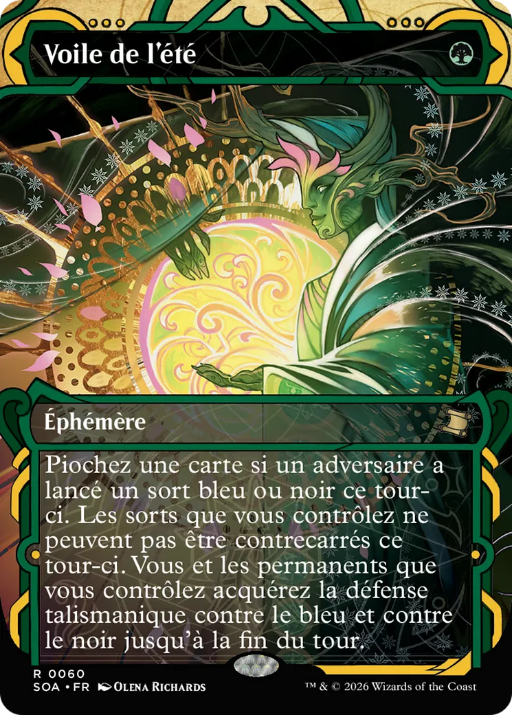 Voile de l'été — Secrets of Strixhaven Mystical Archive — Magic: The Gathering