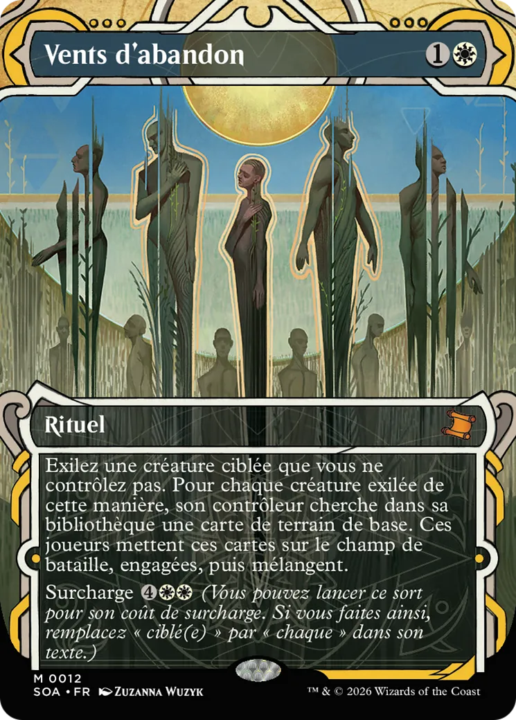 Vents d'abandon — Secrets of Strixhaven Mystical Archive — Magic: The Gathering