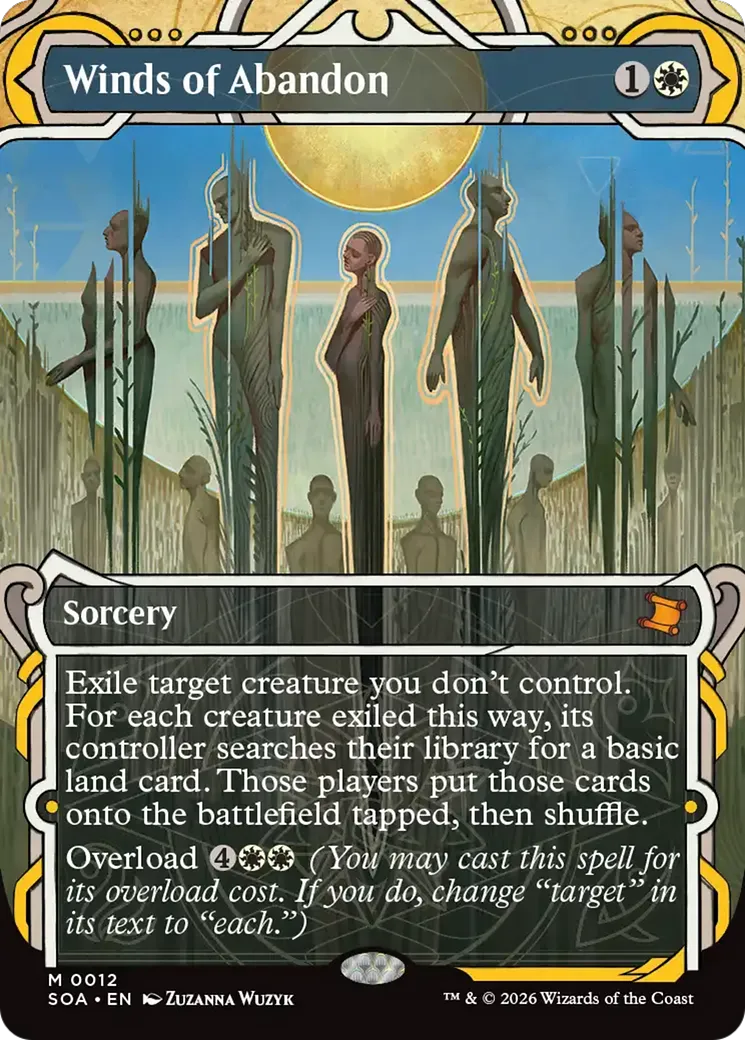 Winds of Abandon — Secrets of Strixhaven Mystical Archive — Magic: The Gathering