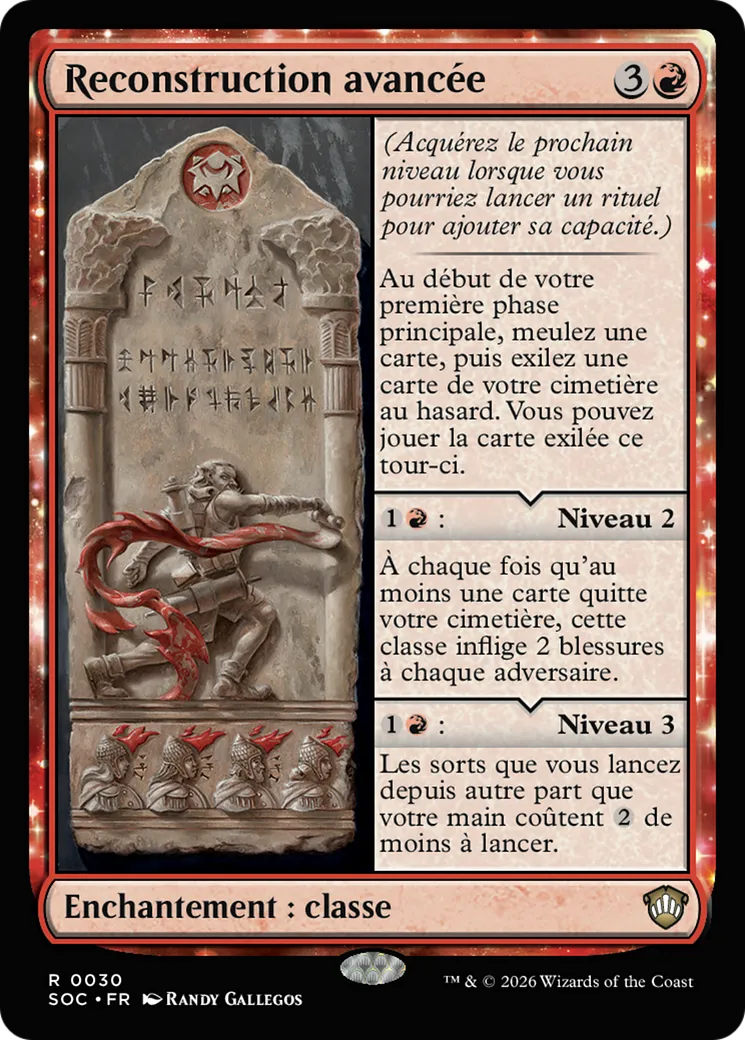 Reconstruction avancée — Secrets of Strixhaven Commander — Magic: The Gathering