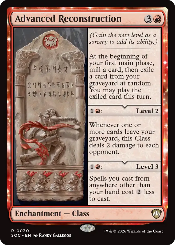 Reconstruction avancée — Secrets of Strixhaven Commander — Magic: The Gathering