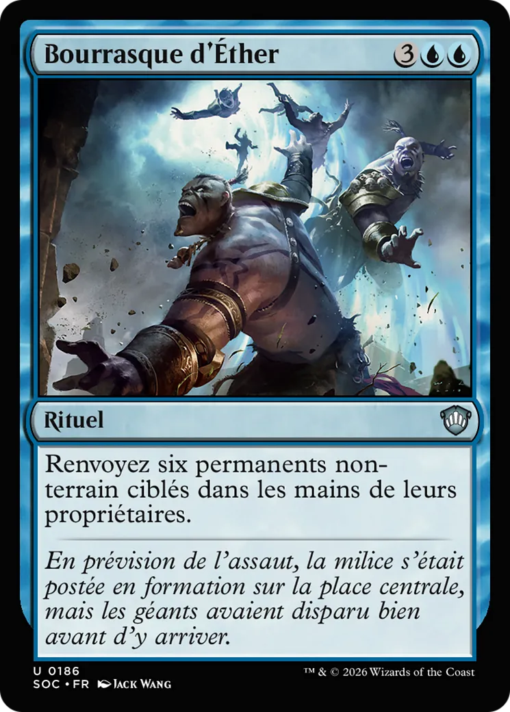 Bourrasque d'Éther — Secrets of Strixhaven Commander — Magic: The Gathering
