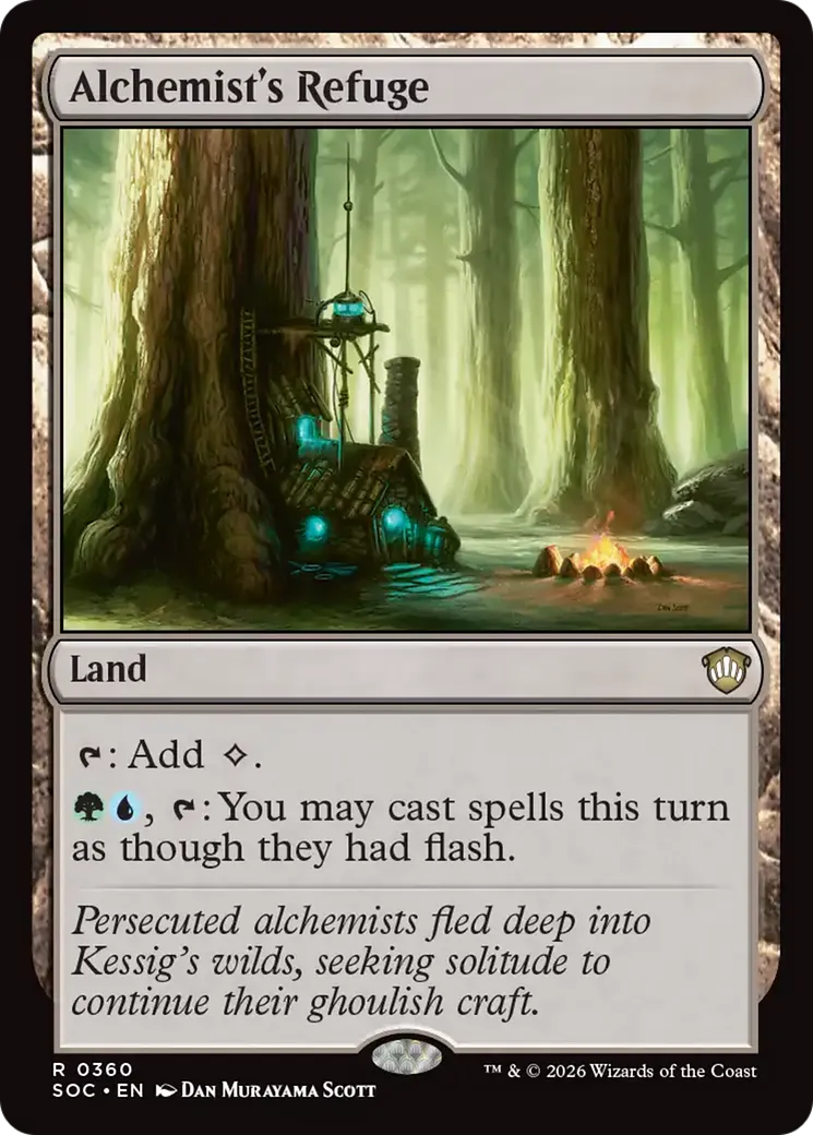 Alchemist's Refuge — Secrets of Strixhaven Commander — Magic: The Gathering