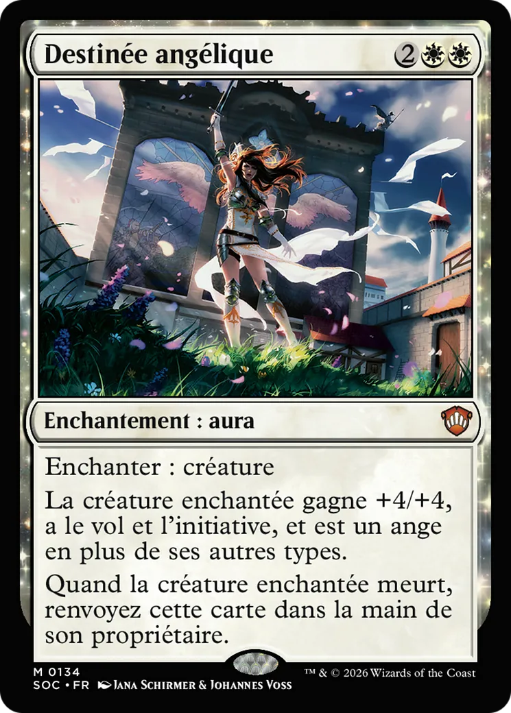 Destinée angélique — Secrets of Strixhaven Commander — Magic: The Gathering