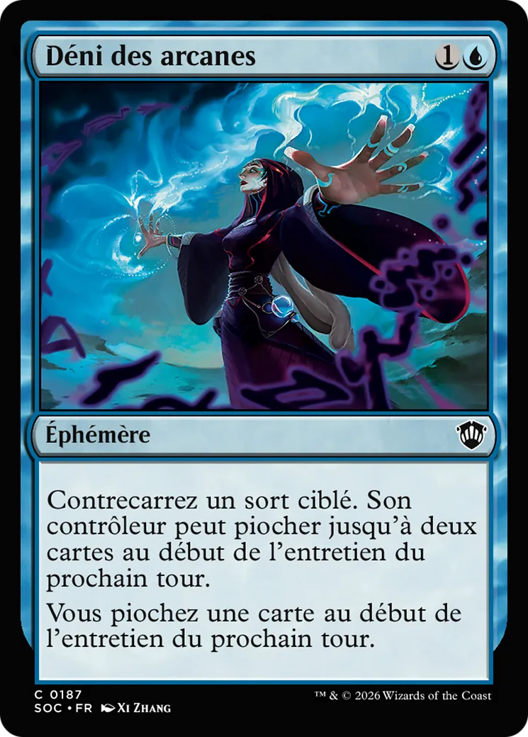 Déni des arcanes — Secrets of Strixhaven Commander — Magic: The Gathering