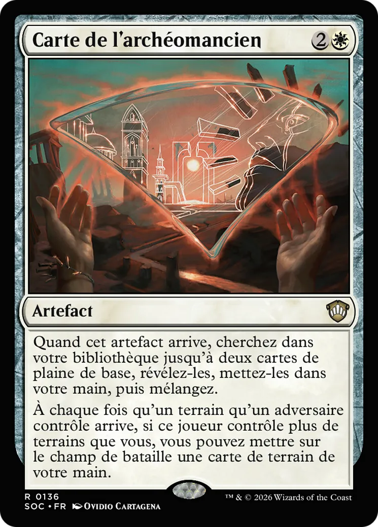 Carte de l'archéomancien — Secrets of Strixhaven Commander — Magic: The Gathering