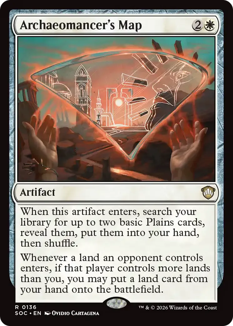 Archaeomancer's Map — Secrets of Strixhaven Commander — Magic: The Gathering