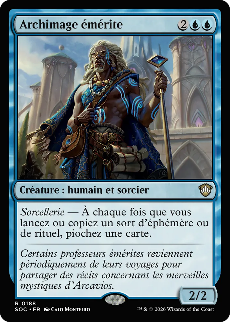 Archimage émérite — Secrets of Strixhaven Commander — Magic: The Gathering