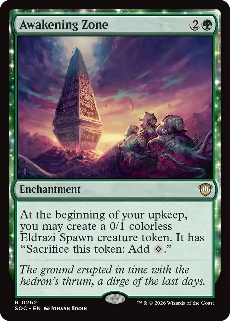 Awakening Zone — Secrets of Strixhaven Commander — Magic: The Gathering