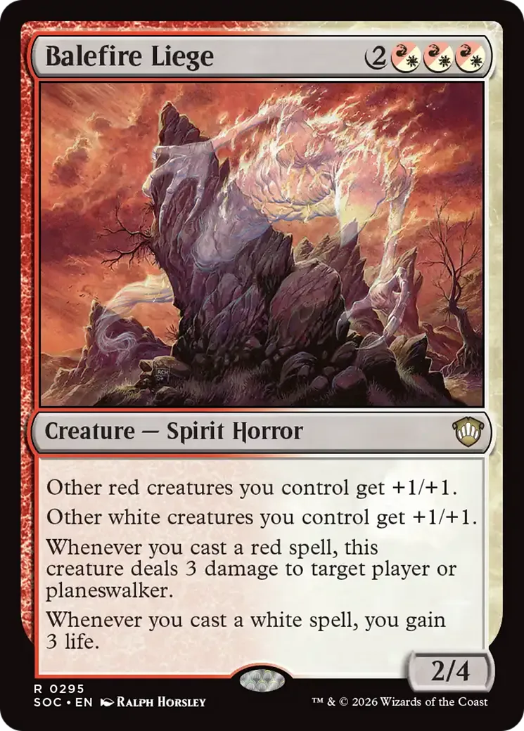 Balefire Liege — Secrets of Strixhaven Commander — Magic: The Gathering