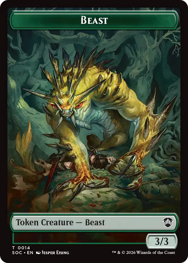 Beast — Secrets of Strixhaven Commander — Magic: The Gathering
