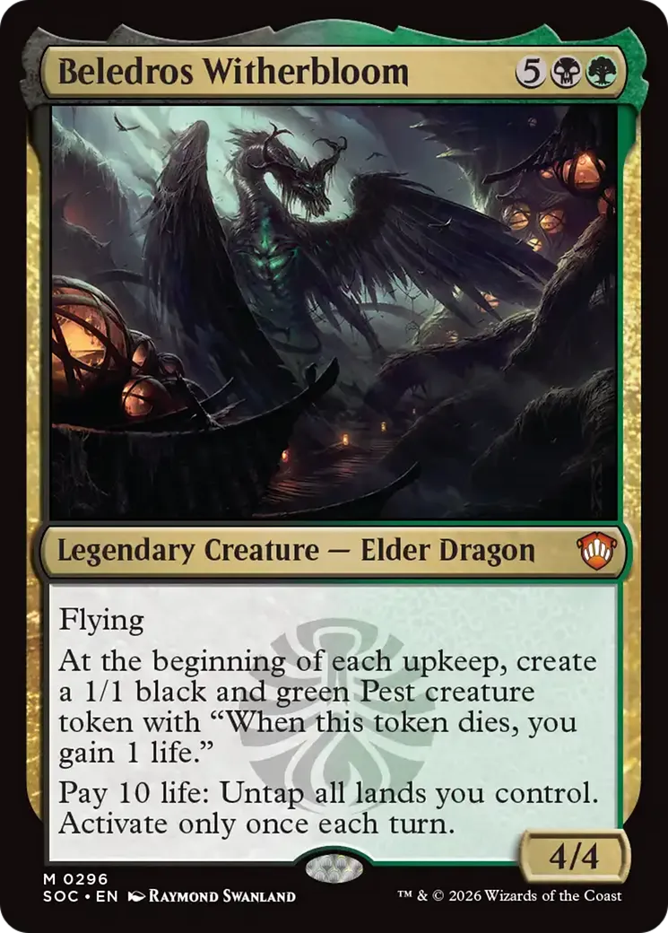 Beledros Flestrefleur — Secrets of Strixhaven Commander — Magic: The Gathering