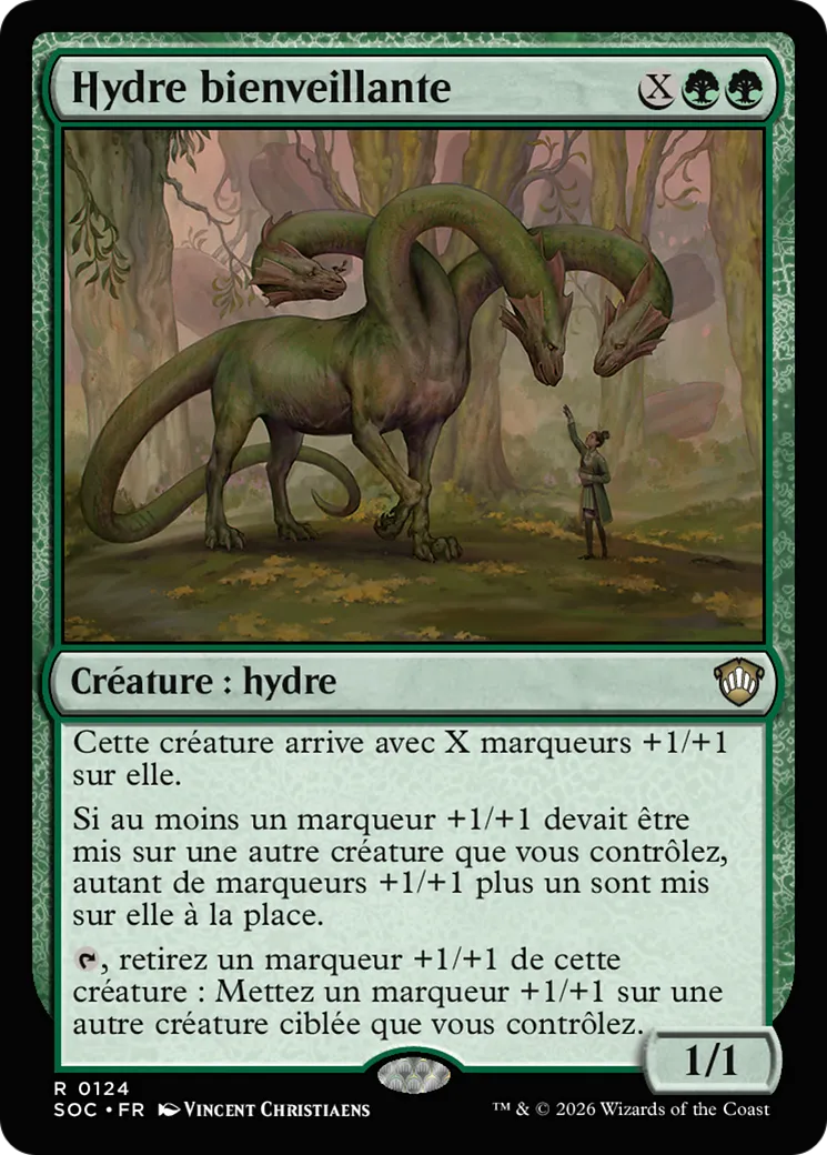 Hydre bienveillante — Secrets of Strixhaven Commander — Magic: The Gathering