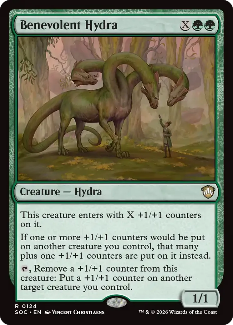 Hydre bienveillante — Secrets of Strixhaven Commander — Magic: The Gathering