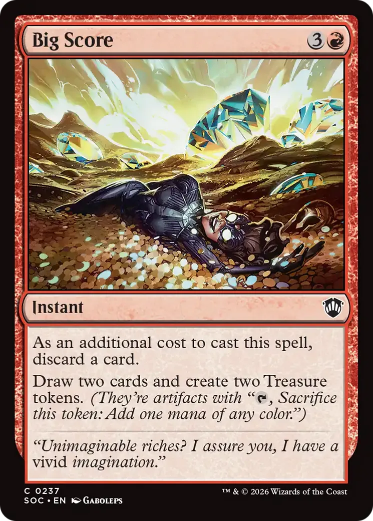 Big Score — Secrets of Strixhaven Commander — Magic: The Gathering