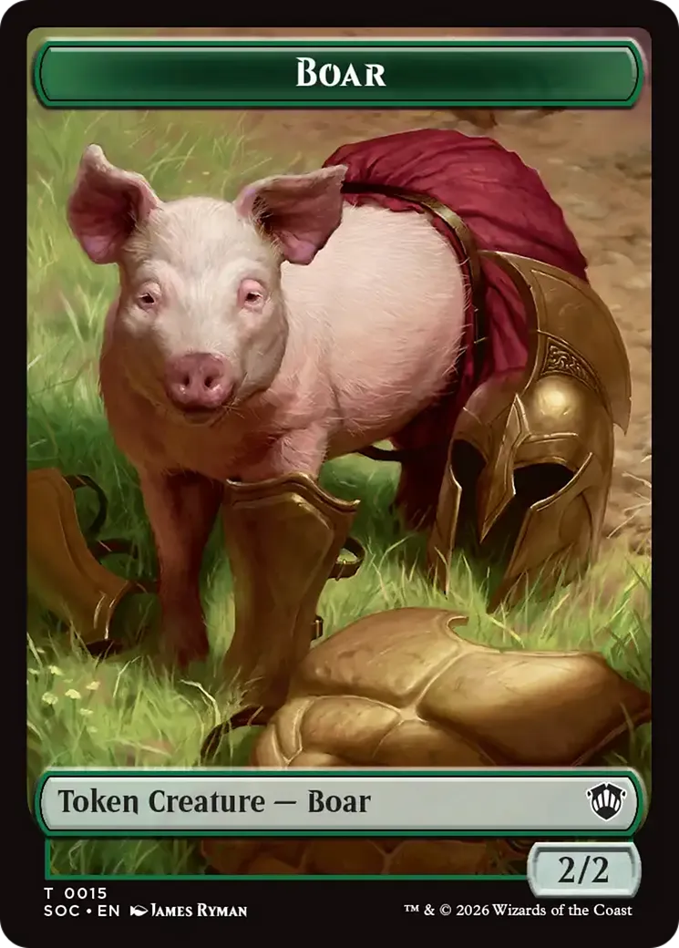 Boar — Secrets of Strixhaven Commander — Magic: The Gathering