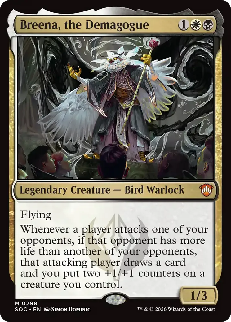 Breena, the Demagogue — Secrets of Strixhaven Commander — Magic: The Gathering