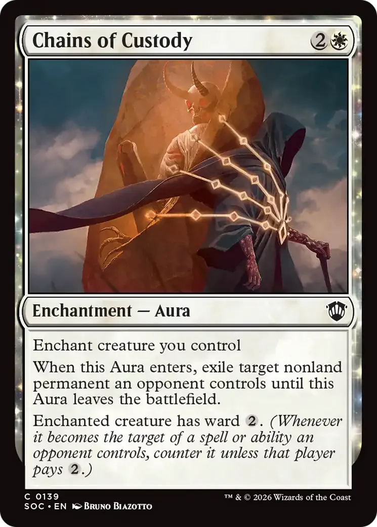 Chains of Custody — Secrets of Strixhaven Commander — Magic: The Gathering