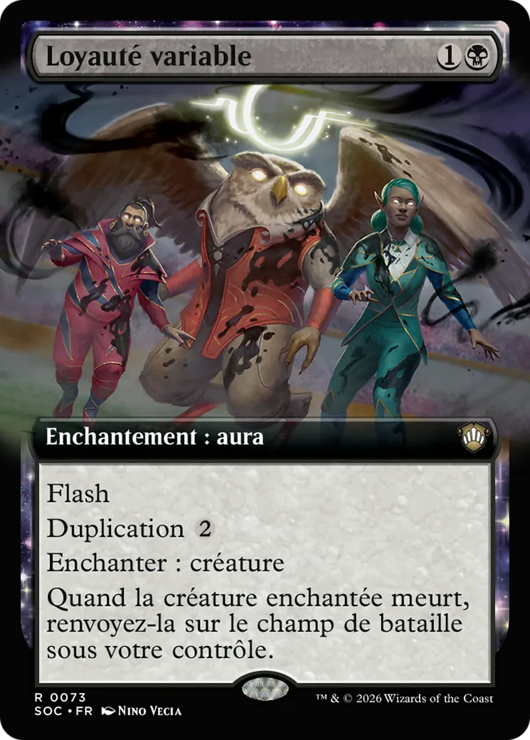 Loyauté variable — Secrets of Strixhaven Commander — Magic: The Gathering