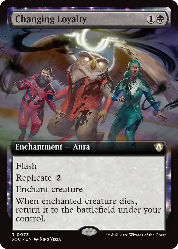 Changing Loyalty — Secrets of Strixhaven Commander — Magic: The Gathering