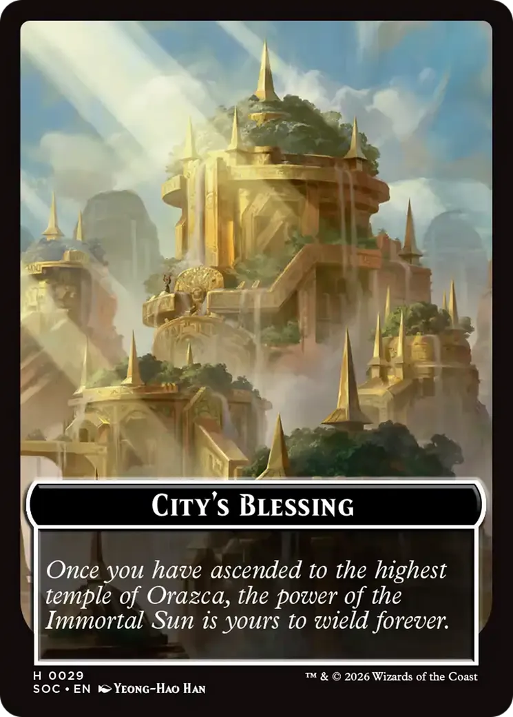 City's Blessing — Secrets of Strixhaven Commander — Magic: The Gathering