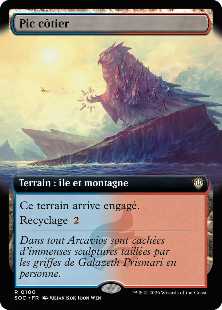 Pic côtier — Secrets of Strixhaven Commander — Magic: The Gathering