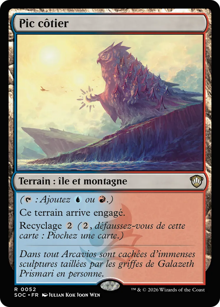 Pic côtier — Secrets of Strixhaven Commander — Magic: The Gathering