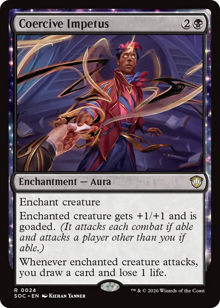 Impulsion coercitive — Secrets of Strixhaven Commander — Magic: The Gathering