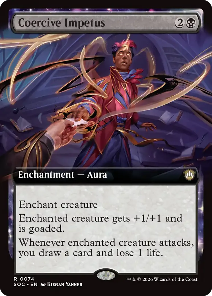 Impulsion coercitive — Secrets of Strixhaven Commander — Magic: The Gathering