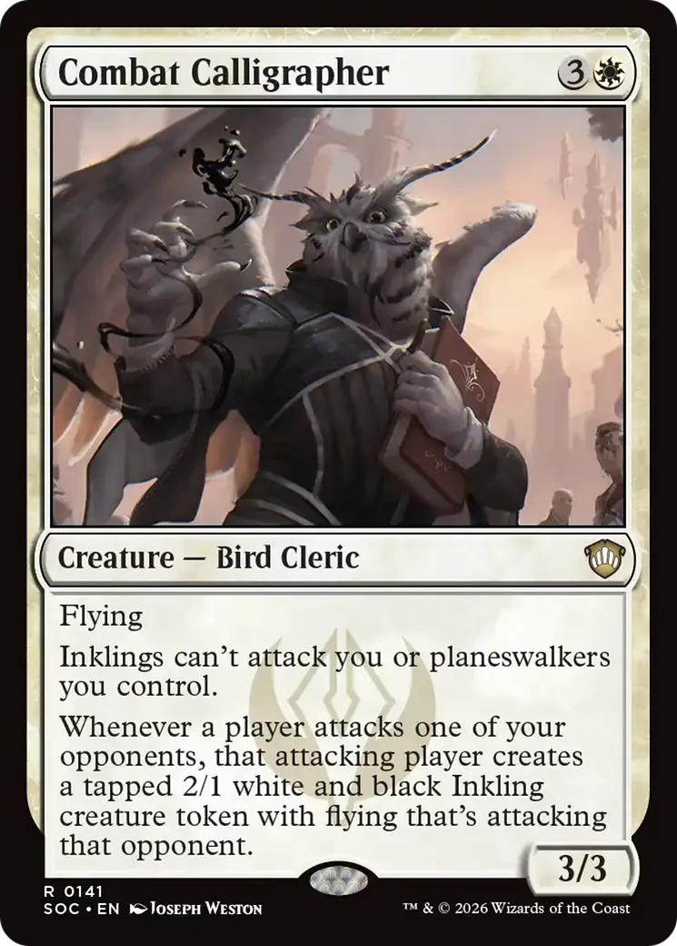 Combat Calligrapher — Secrets of Strixhaven Commander — Magic: The Gathering