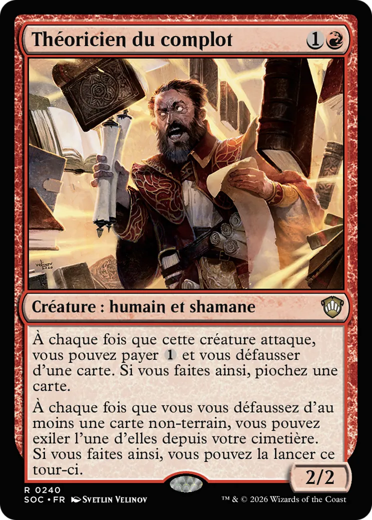 Théoricien du complot — Secrets of Strixhaven Commander — Magic: The Gathering
