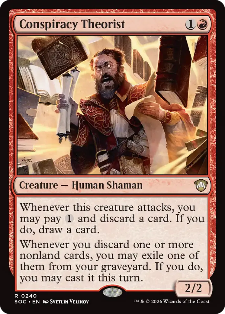 Conspiracy Theorist — Secrets of Strixhaven Commander — Magic: The Gathering