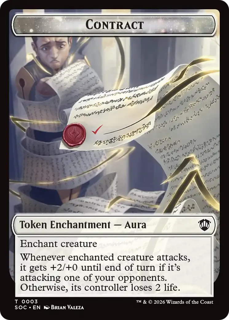 Contract — Secrets of Strixhaven Commander — Magic: The Gathering