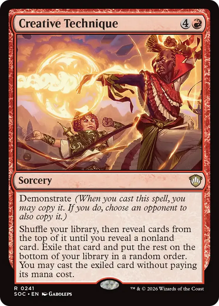 Technique de création — Secrets of Strixhaven Commander — Magic: The Gathering