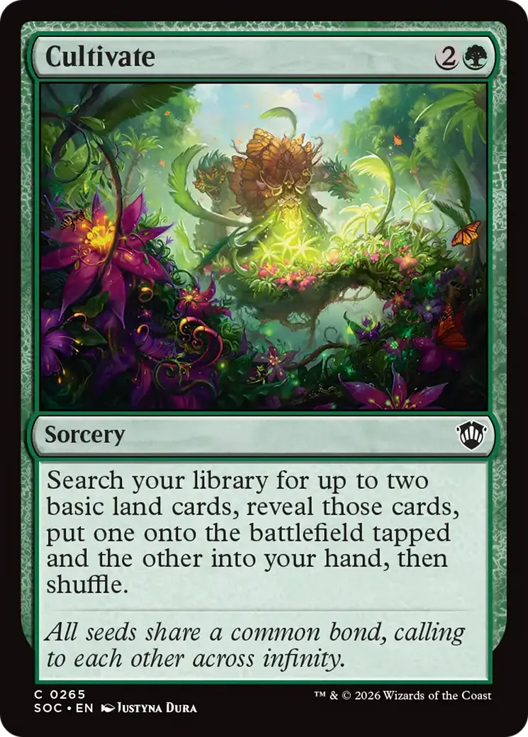 Cultivate — Secrets of Strixhaven Commander — Magic: The Gathering