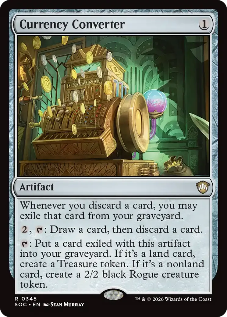 Currency Converter — Secrets of Strixhaven Commander — Magic: The Gathering