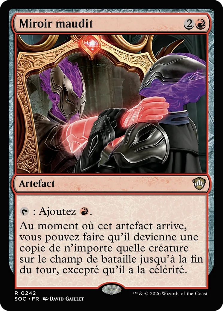 Miroir maudit — Secrets of Strixhaven Commander — Magic: The Gathering