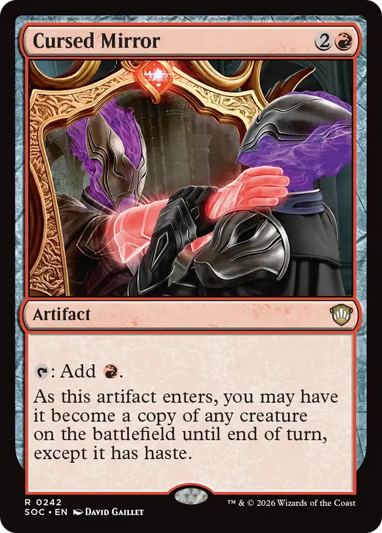Cursed Mirror — Secrets of Strixhaven Commander — Magic: The Gathering
